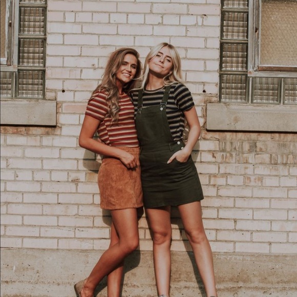 Urban Outfitters Dresses & Skirts - LAST ONE SALE Olive Green Corduroy Overall Dress